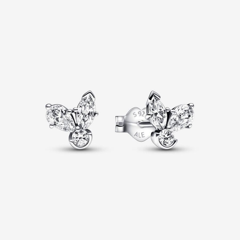 Clous d'Oreilles Pandora Sparkling Herbarium Cluster | ICM-90914100