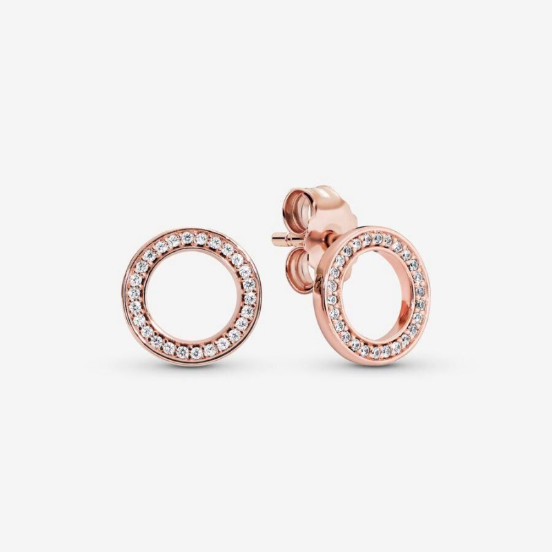 Clous d'Oreilles Pandora Sparkling Circle | MHR-67308974