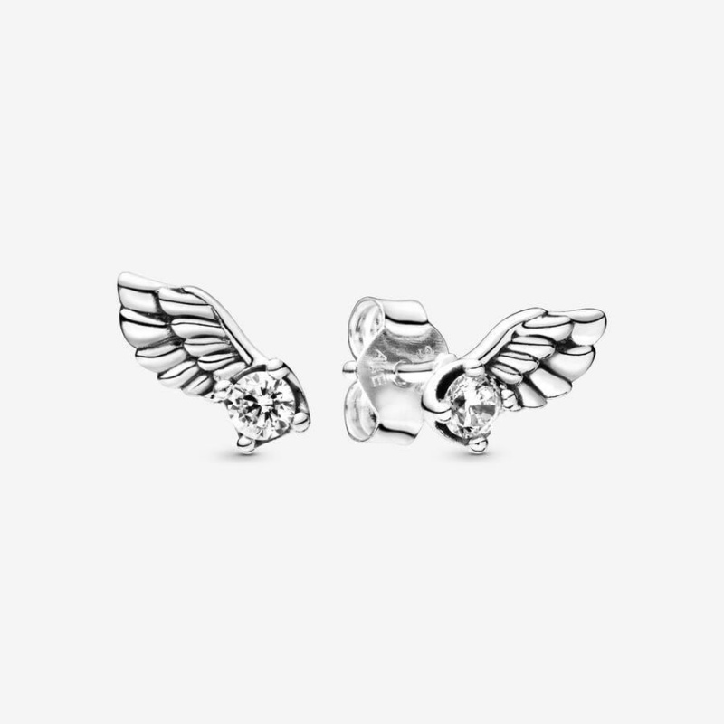 Clous d'Oreilles Pandora Sparkling Angel Wing | FEX-01639886