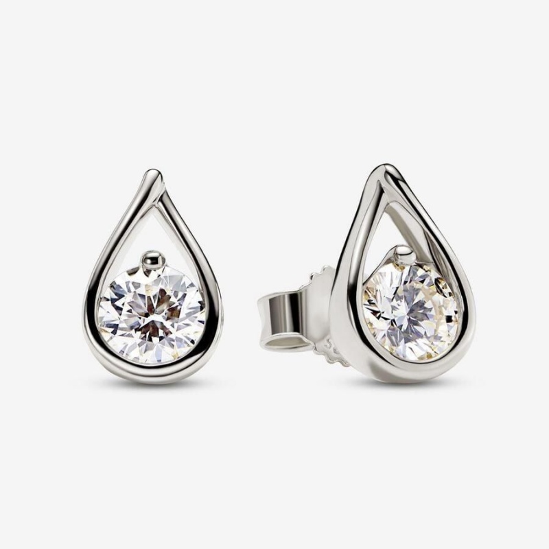 Clous d'Oreilles Pandora Brilliance Lab-Created 1.00 ct tw Diamond | DGX-05291807