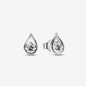 Clous d'Oreilles Pandora Brilliance Lab-Created 0.20 ct tw Diamond | XJV-90666363