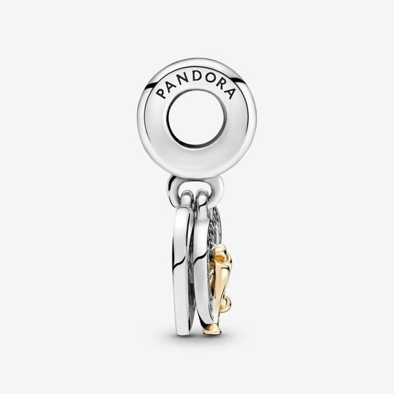 Charm Pendentif Pandora Two-Tone Happy Anniversary | GOH-06525388