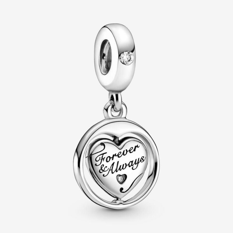 Charm Pendentif Pandora Spinning Forever & Always Soulmate | FYY-92320919