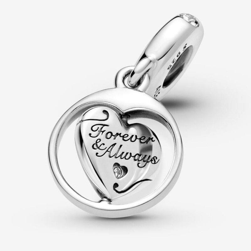 Charm Pendentif Pandora Spinning Forever & Always Soulmate | FYY-92320919