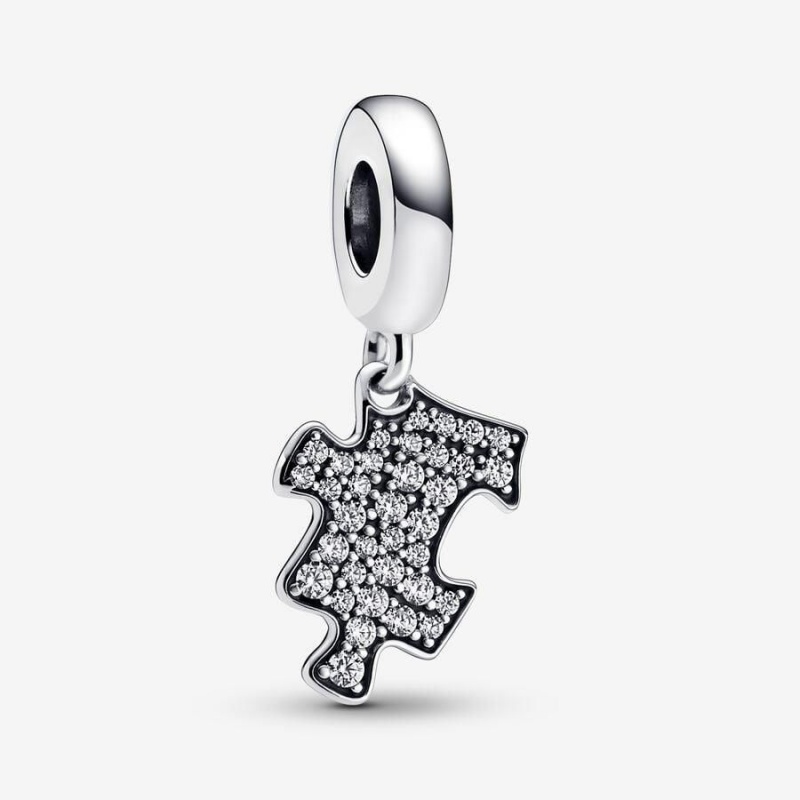 Charm Pendentif Pandora Sparkling Puzzle Piece | JDR-72394030