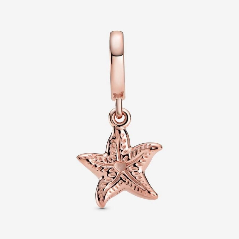 Charm Pendentif Pandora Sparkling Starfish Bleu | YTD-86688387