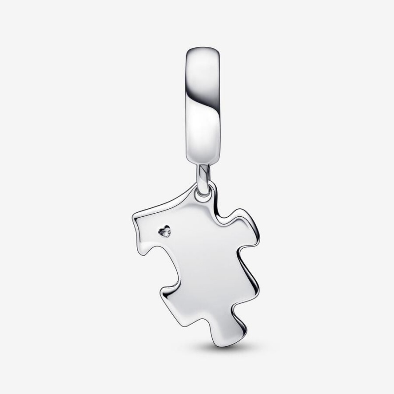 Charm Pendentif Pandora Sparkling Puzzle Piece | JDR-72394030