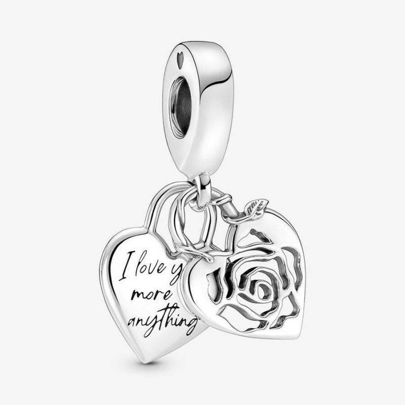 Charm Pendentif Pandora Rose Heart Padlock | XKJ-45016946