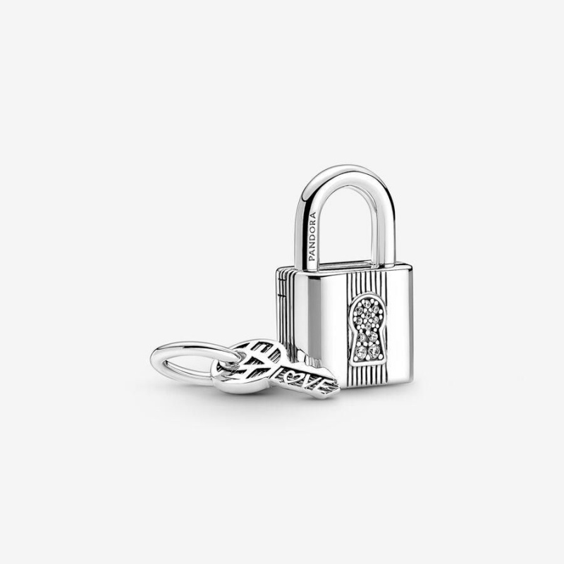 Charm Pendentif Pandora Padlock and Key | XTC-95040593