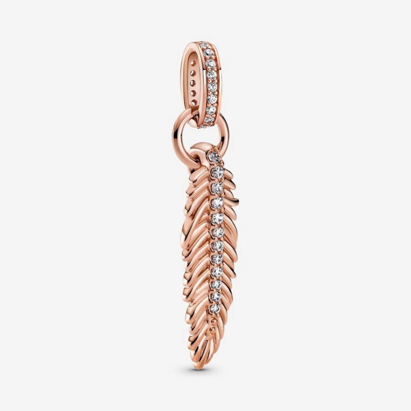 Charm Pendentif Pandora Sparkling Feather | VCO-72885054