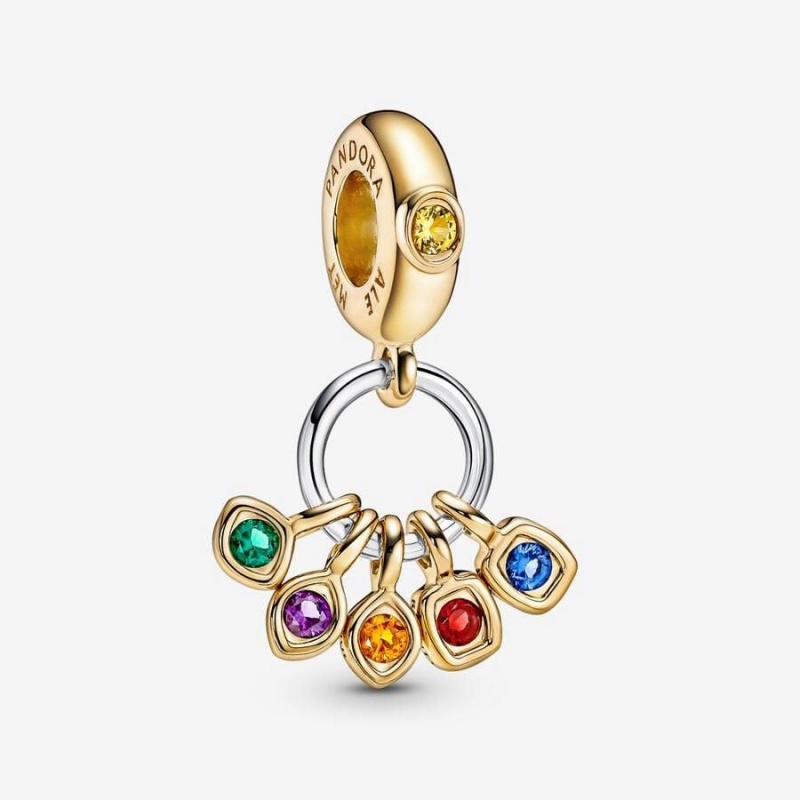 Charm Pendentif Pandora Marvel The Avengers Infinity Stones Multicolore | UOZ-79250448