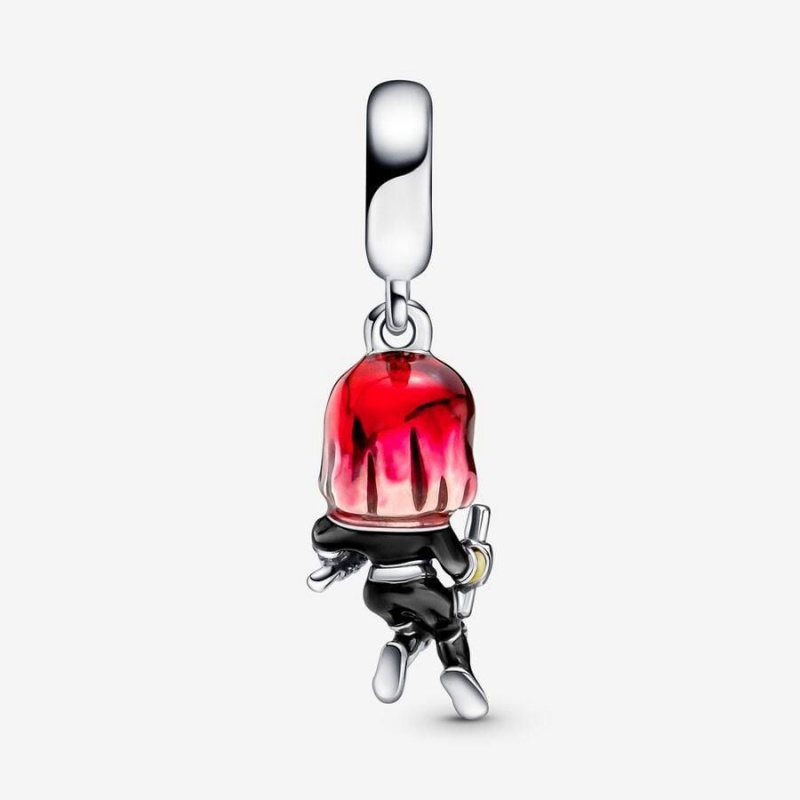 Charm Pendentif Pandora Marvel The Avengers Black Widow Rouge | FSZ-77231088