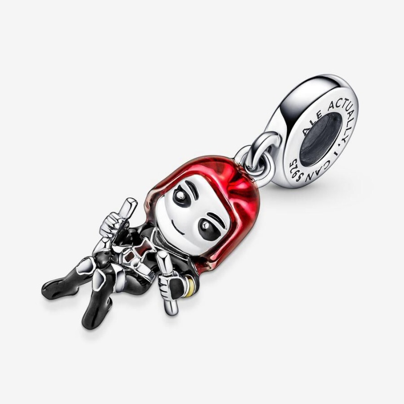 Charm Pendentif Pandora Marvel The Avengers Black Widow Rouge | FSZ-77231088