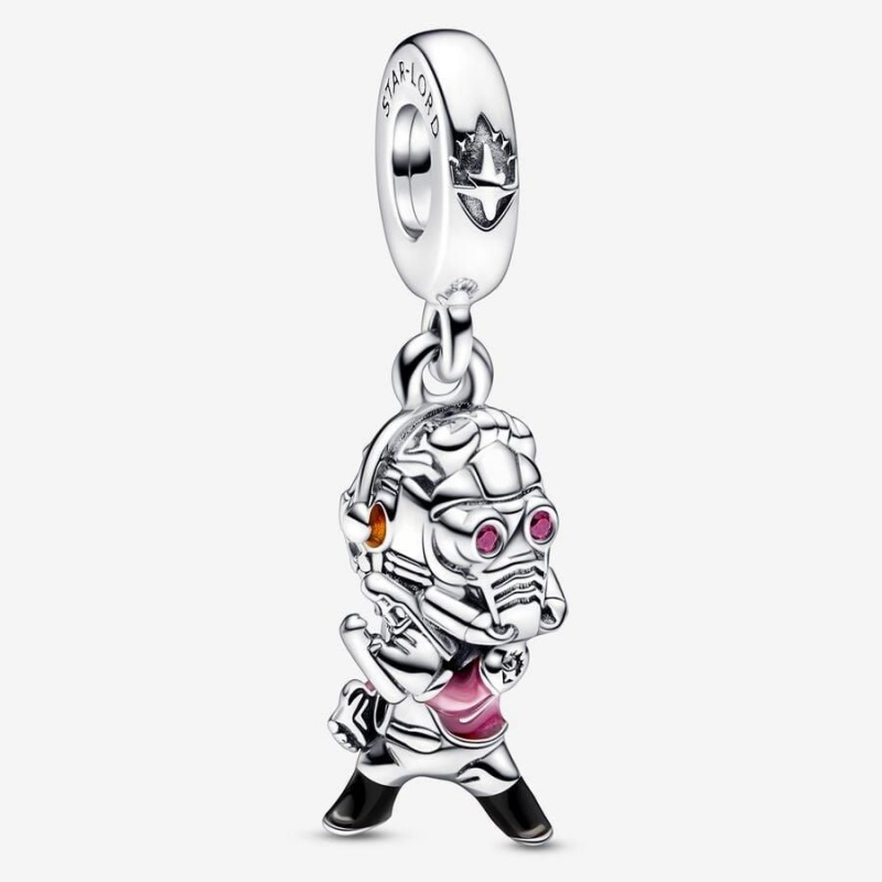 Charm Pendentif Pandora Marvel Guardians of the Galaxy Star-Lord Multicolore | PXR-46117120