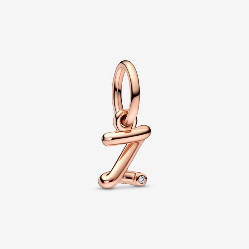 Charm Pendentif Pandora Letter Z Script Alphabet | OHH-29118561