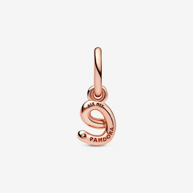 Charm Pendentif Pandora Letter E Script Alphabet | WMM-21961684