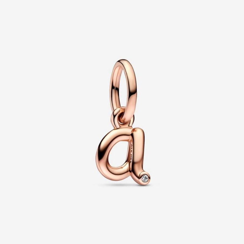 Charm Pendentif Pandora Letter A Script Alphabet | TXS-13022927