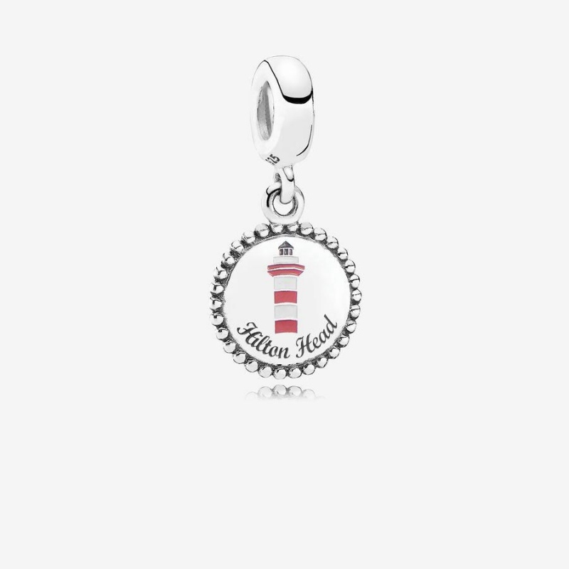 Charm Pendentif Pandora Hilton Head Rouge | WHT-66020917