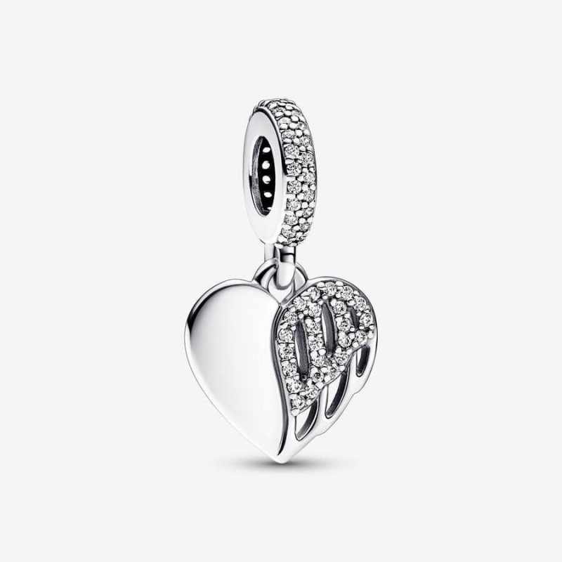 Charm Pendentif Pandora Heart & Angel | NWT-31746469