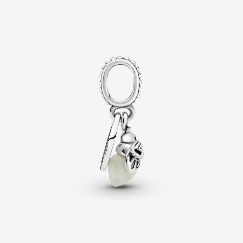 Charm Pendentif Pandora Glow-in-the-Dark Firefly Vert | ACJ-88092288