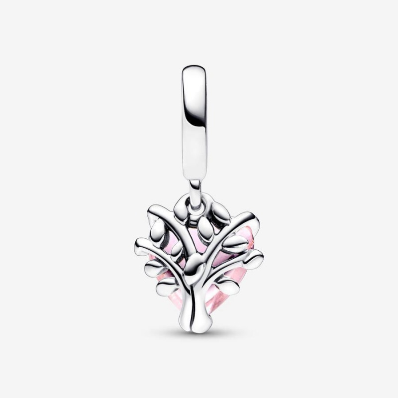 Charm Pendentif Pandora Family Tree & Heart Rose | DQS-60622463