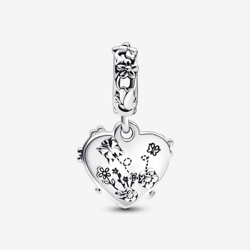 Charm Pendentif Pandora Disney Winnie the Pooh & Piglet Double Multicolore | GZY-65804072