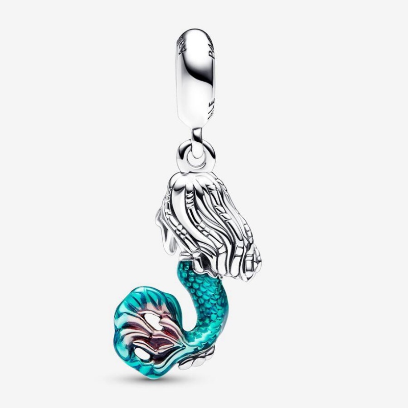 Charm Pendentif Pandora Disney The Little Mermaid Ariel Turquoise | DUF-44599334