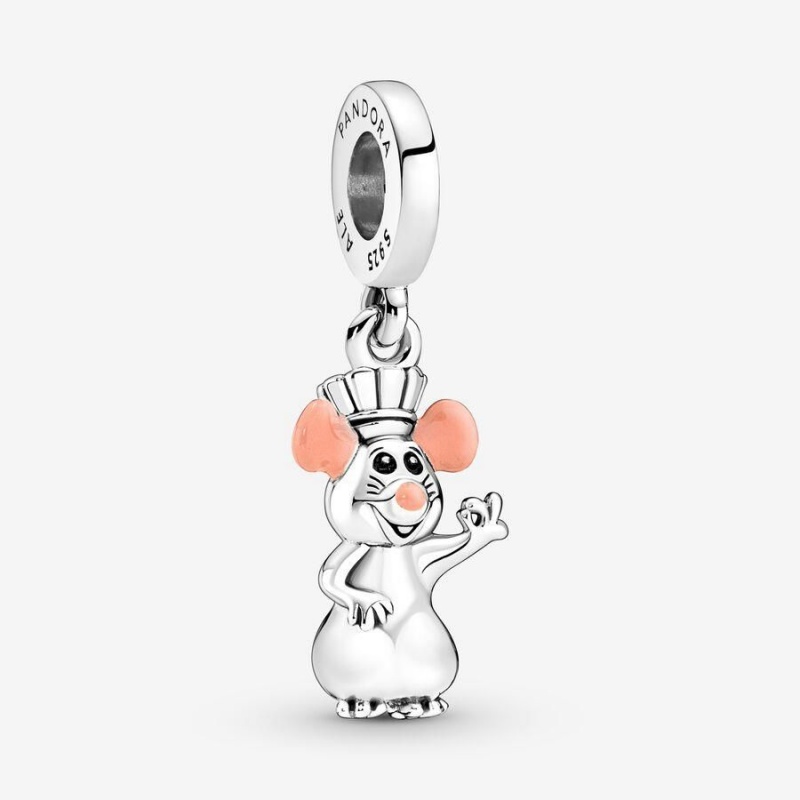 Charm Pendentif Pandora Disney Pixar Remy Rose | VCO-10075692