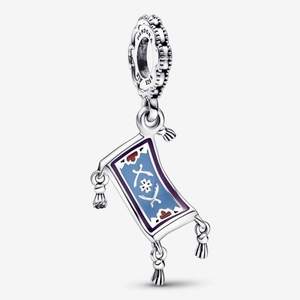 Charm Pendentif Pandora Disney Aladdin Magic Carpet Bleu | JOJ-39736525