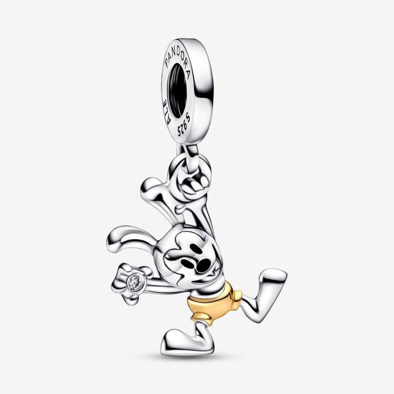 Charm Pendentif Pandora Disney 100th Anniversary Oswald 0.009 ct tw Lab-Created Diamond | JDL-90067959