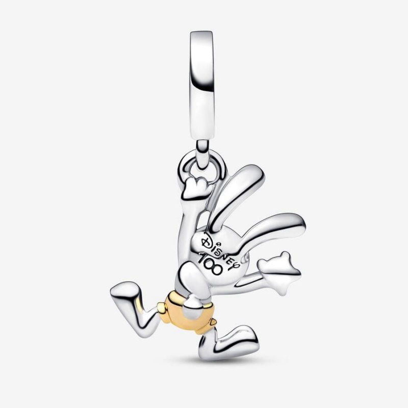 Charm Pendentif Pandora Disney 100th Anniversary Oswald 0.009 ct tw Lab-Created Diamond | JDL-90067959