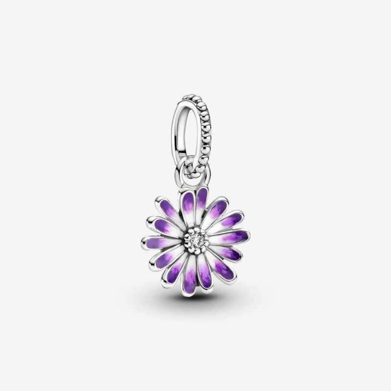 Charm Pendentif Pandora Daisy Violette | OCW-64224778