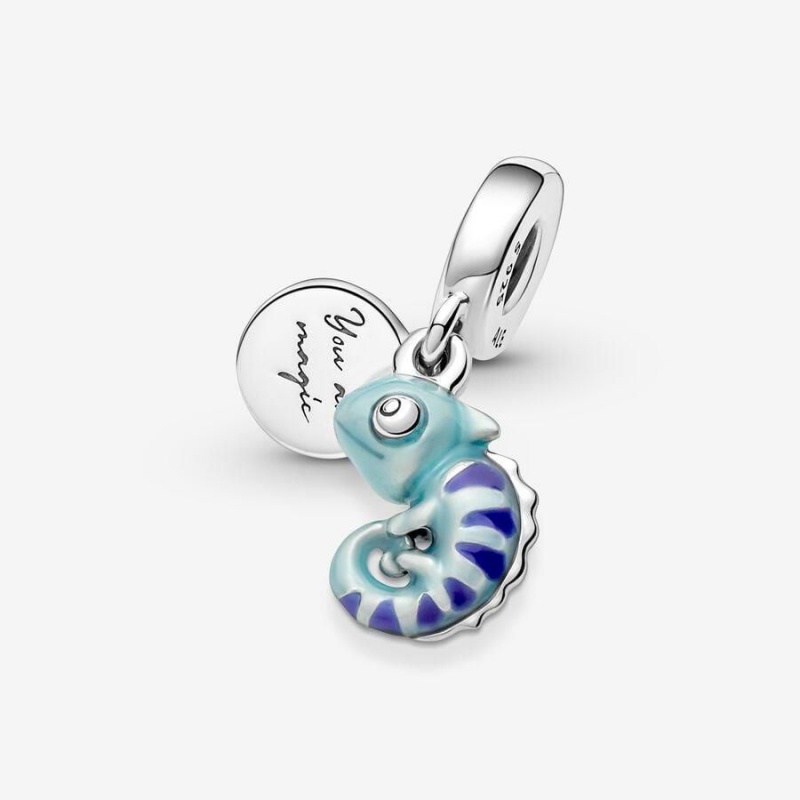 Charm Pendentif Pandora Color-Changing Chameleon Bleu | XNR-41529118