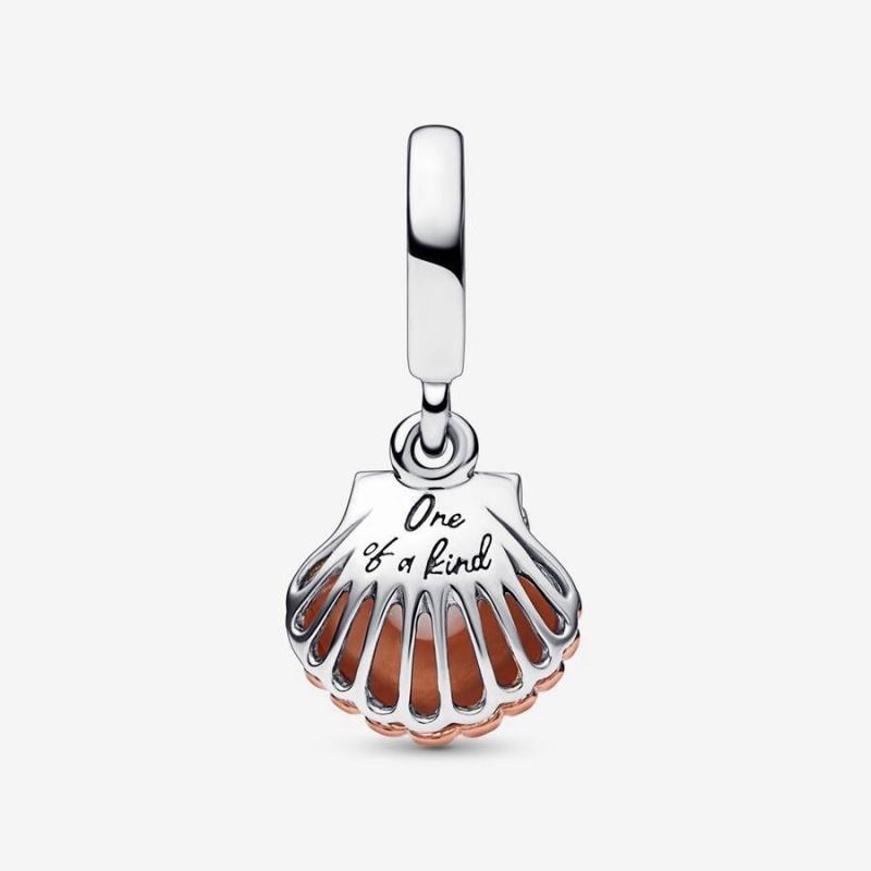 Charm Pendentif Pandora Club 2023 Sea Shell & Treated Freshwater Cultured Pearl Blanche | PGH-89654418