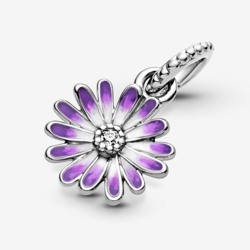 Charm Pendentif Pandora Daisy Violette | OCW-64224778