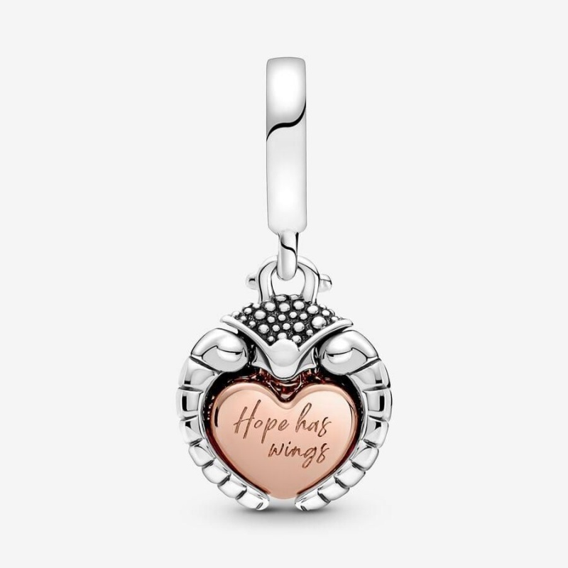 Charm Pendentif Pandora Club 2022 Ladybird & Heart | ART-23869094