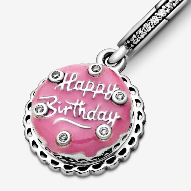 Charm Pendentif Pandora Birthday Cake Rose | BDY-96805990