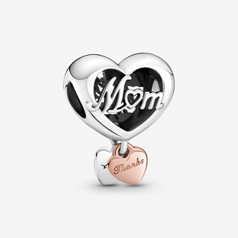 Charm Pandora Thank You Mum Heart | LWZ-25406691