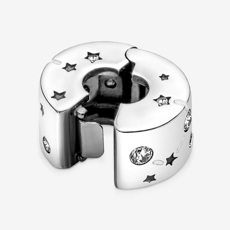 Charm Pandora Stars & Galaxy Clip | QQD-71863795