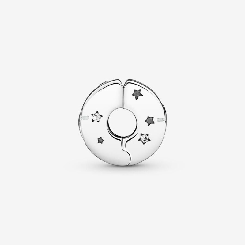 Charm Pandora Stars & Galaxy Clip | QQD-71863795