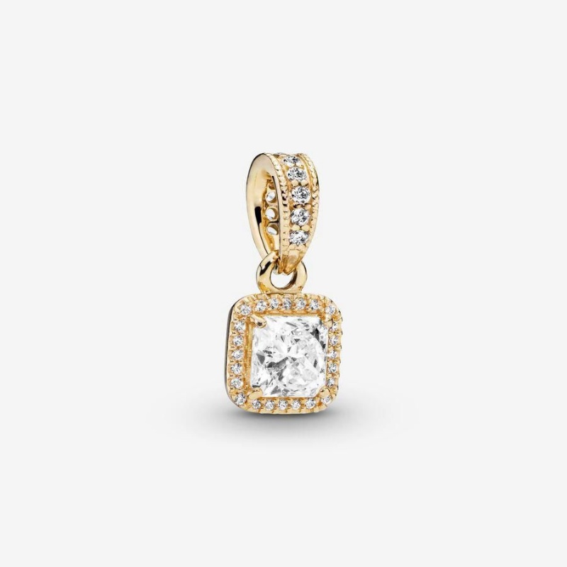 Charm Pandora Square Sparkle Halo | NMD-89639223