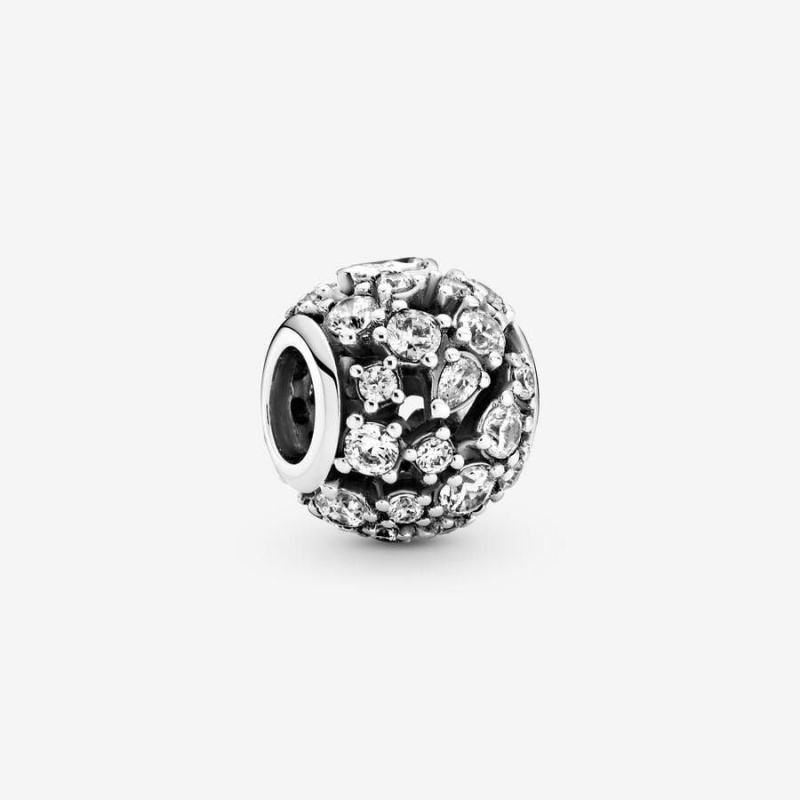 Charm Pandora Sparkling Round Openwork | NBI-11308538