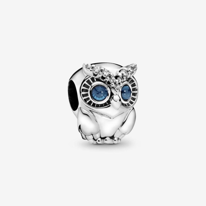 Charm Pandora Sparkling Owl Multicolore | FEU-11422112