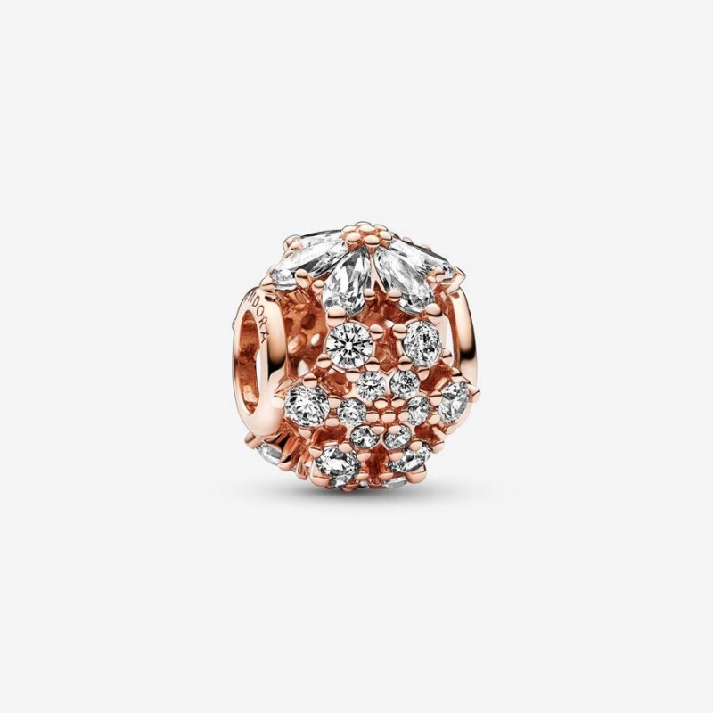 Charm Pandora Sparkling Herbarium Cluster Round | CBC-64554526