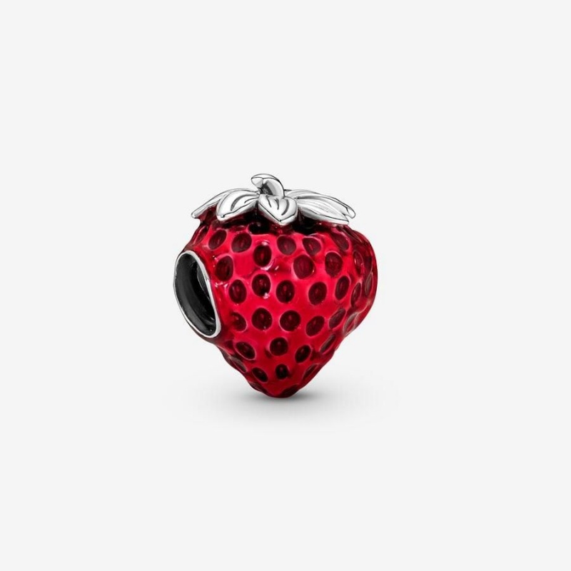 Charm Pandora Seeded Strawberry Fruit Rouge | NIT-09054498