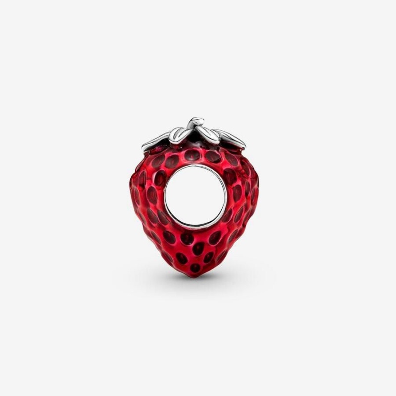 Charm Pandora Seeded Strawberry Fruit Rouge | NIT-09054498