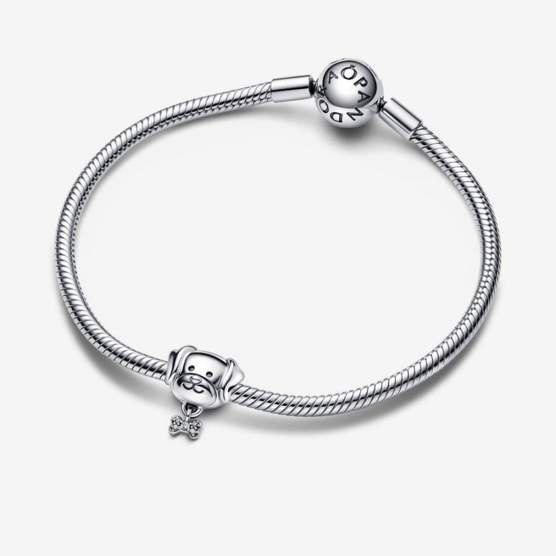 Charm Pandora Pet Dog & Bone | LIB-44840337