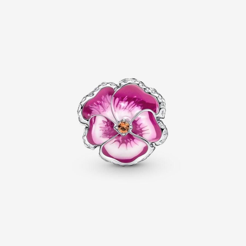 Charm Pandora Pansy Flower Rose | PYK-01778167