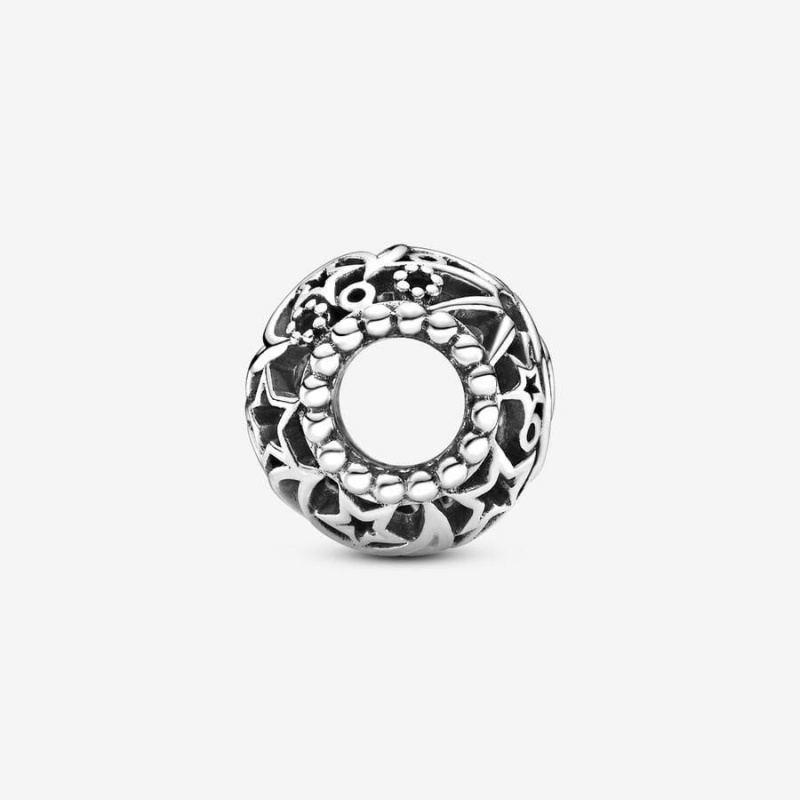 Charm Pandora Openwork Sun Stars & Moon | EOD-07015447