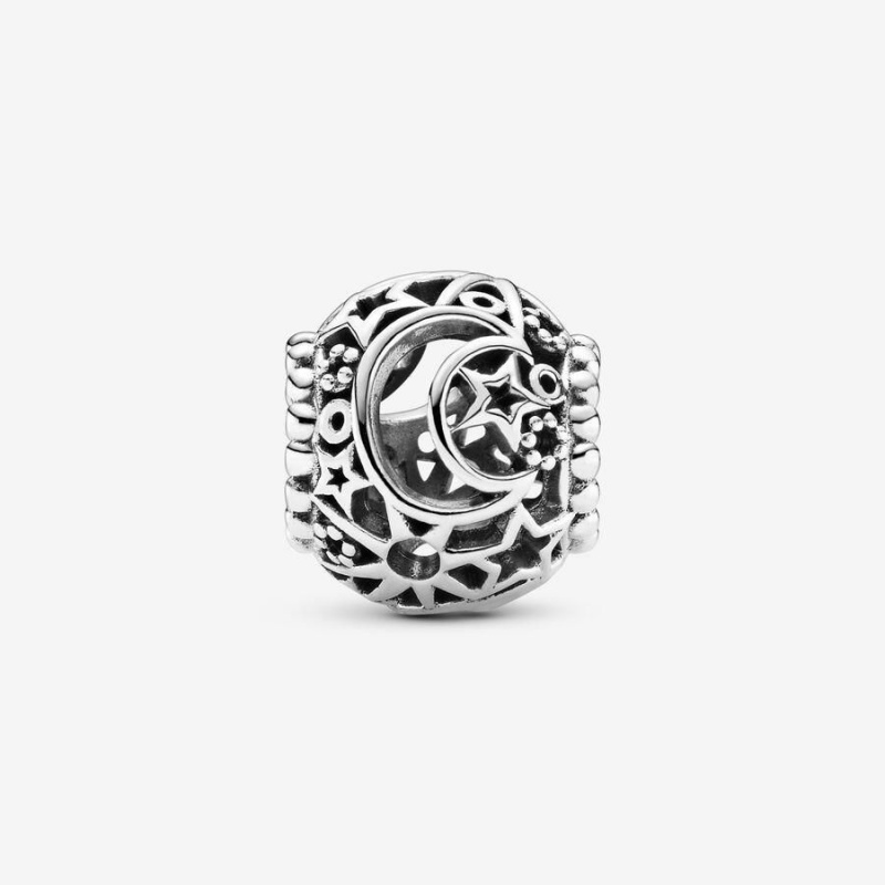 Charm Pandora Openwork Sun Stars & Moon | EOD-07015447